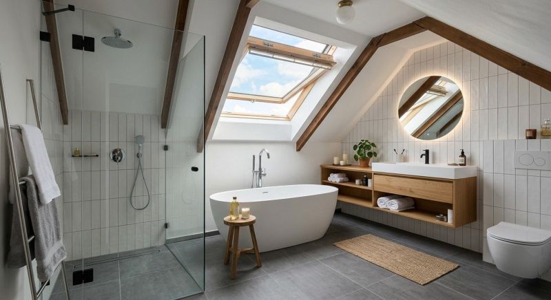 Attic Bathroom Remodeling in Boulder County, CO