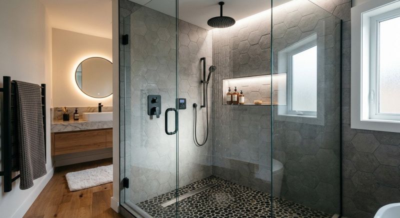 Granite Shower Installation in Boulder County, CO
