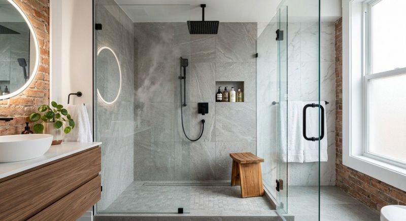 Shower Enlargement in Lyons, CO