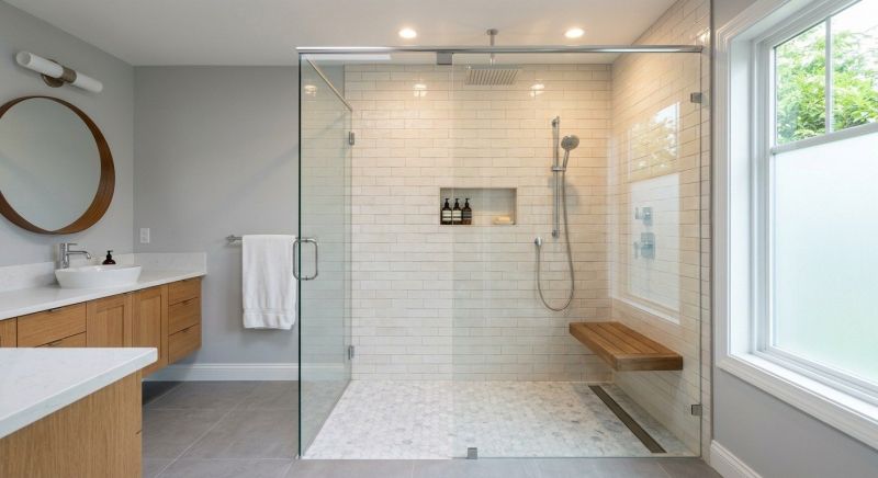 Shower Enlargement in Nederland, CO